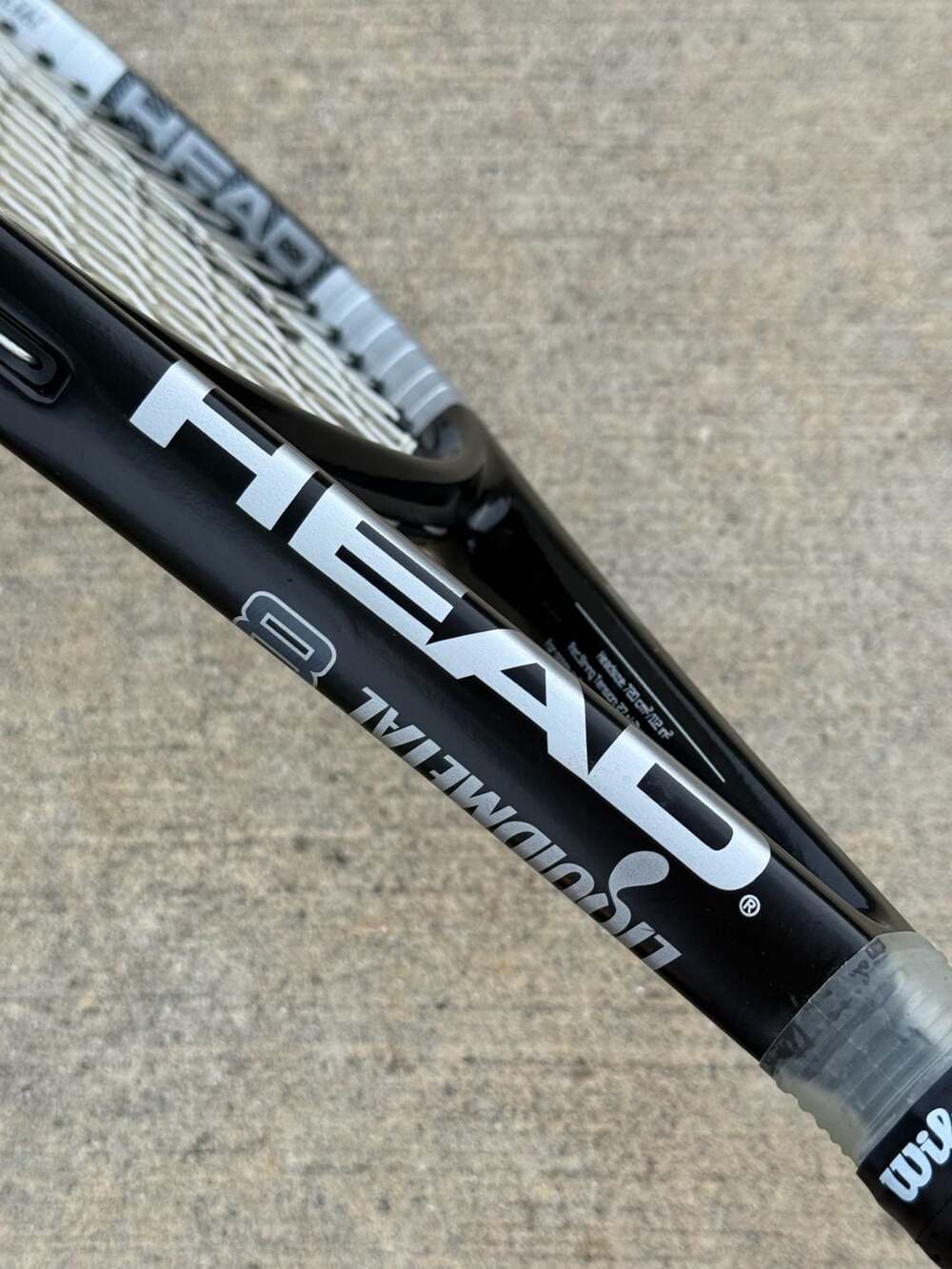 HEAD Liquidmetal 8 Oversize Tennis Racquet 4 3/8 made in Australia